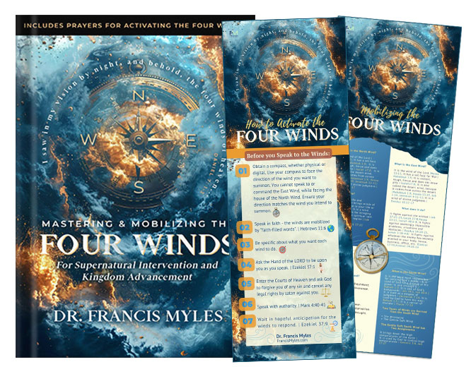 Large Prayer Activation Card – Mastering Four Winds